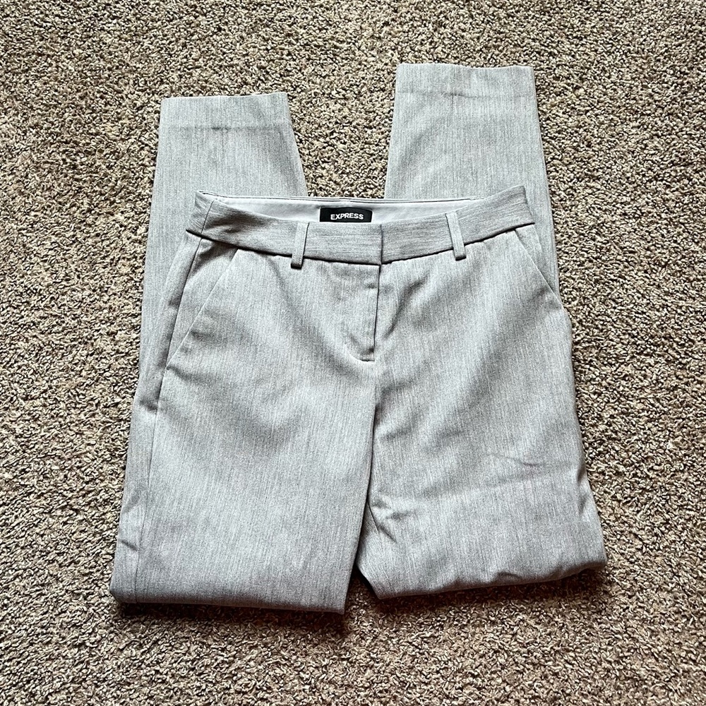 Express grey work pants